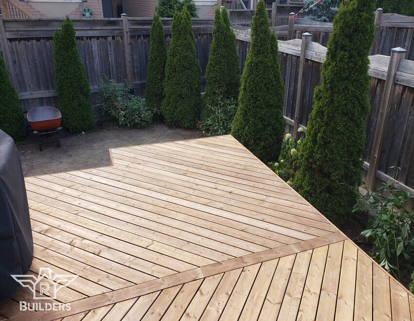 Pressure Treated Deck 11