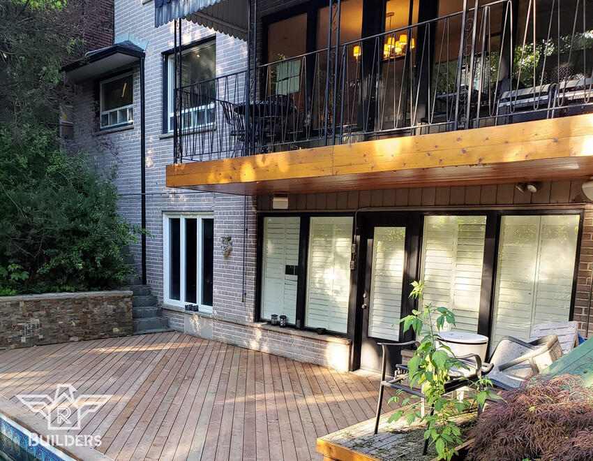 Pressure Treated Deck 12