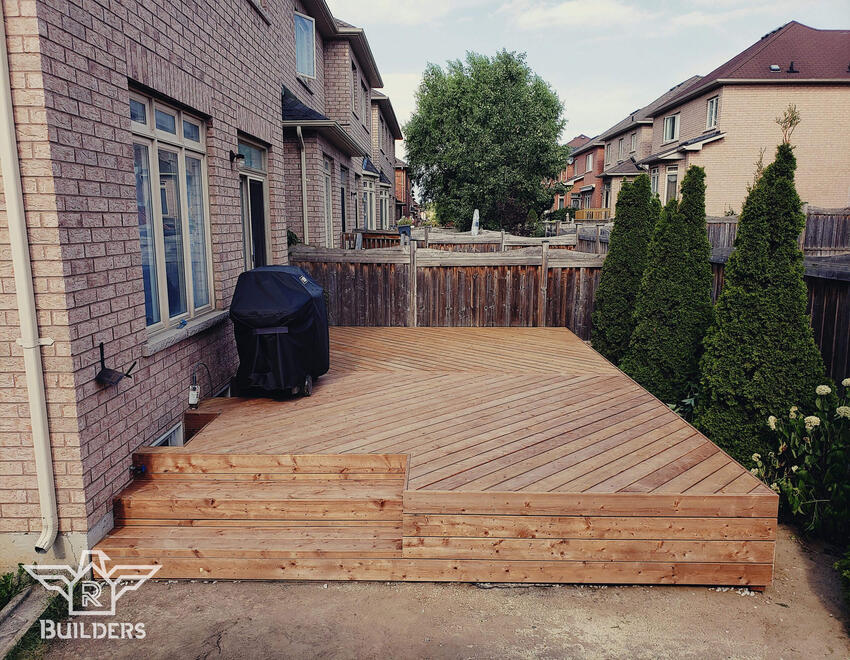 Pressure Treated Deck 2